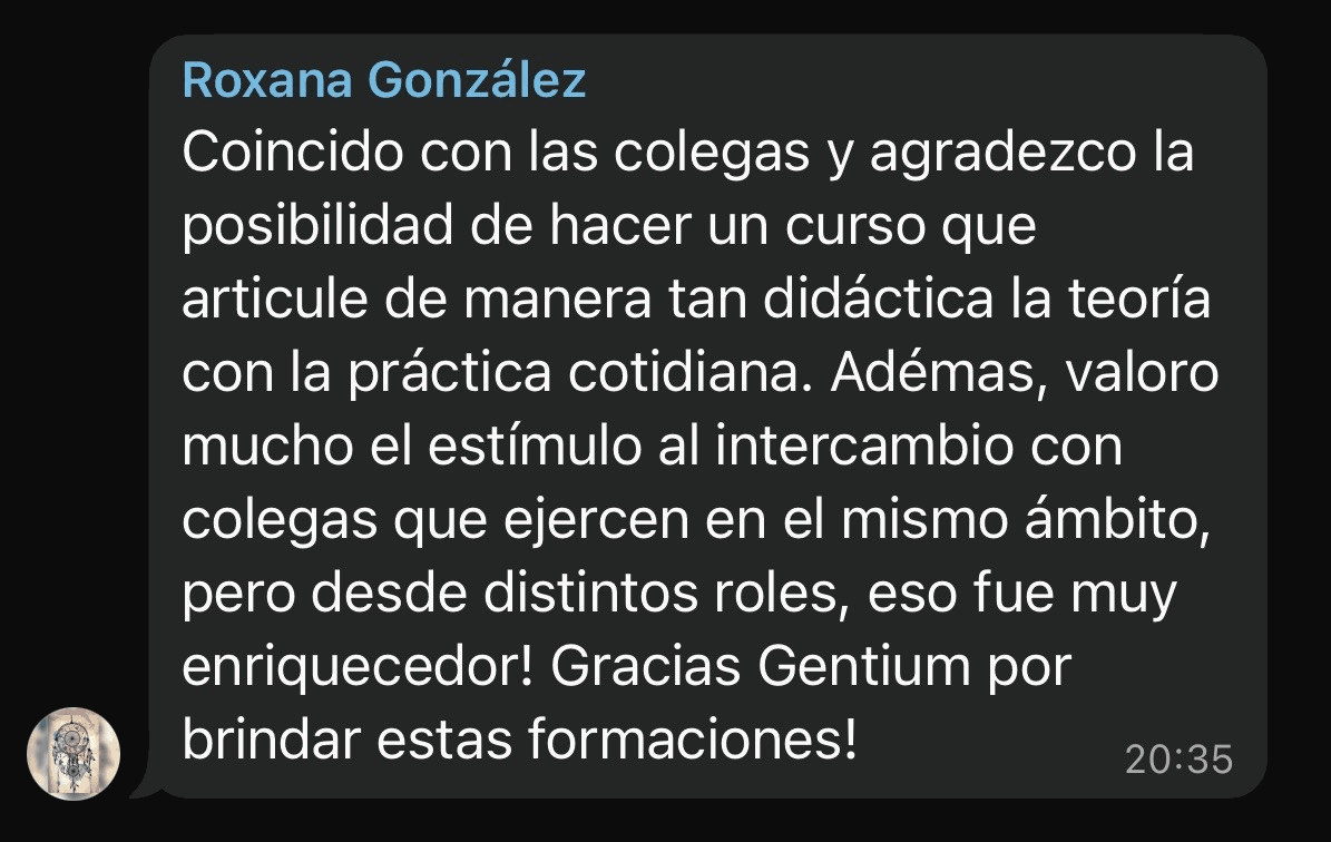 Reseña de un alumno